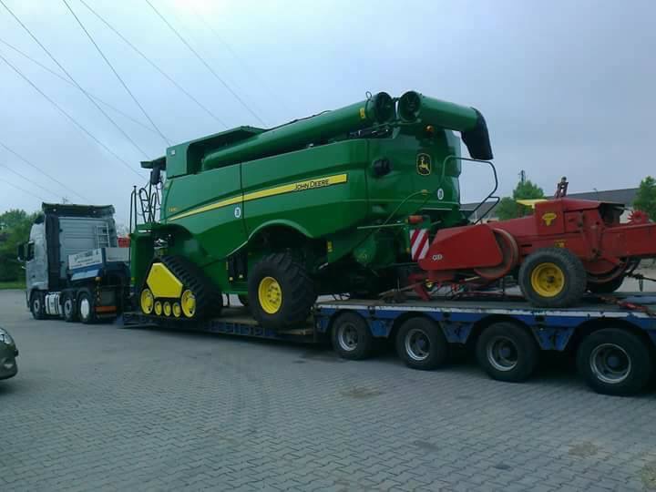 transport combine agricole JOHN DEERE